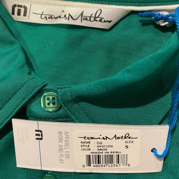NEW - Travis Mathew Premium Golf Polo - Picture 3 of 4